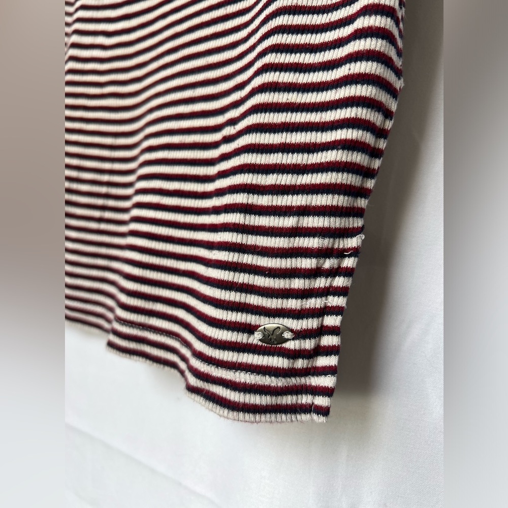 Ribbed Soft & Sexy Ringer Tee - Picture 3 of 4